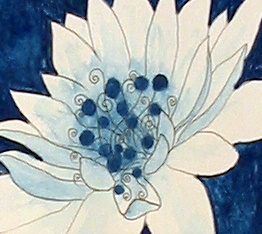 (58)detail leknínu z mandaly